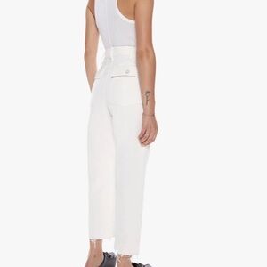 MOTHER Patch Pocket Private Ankle Fray